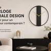 horloge murale design