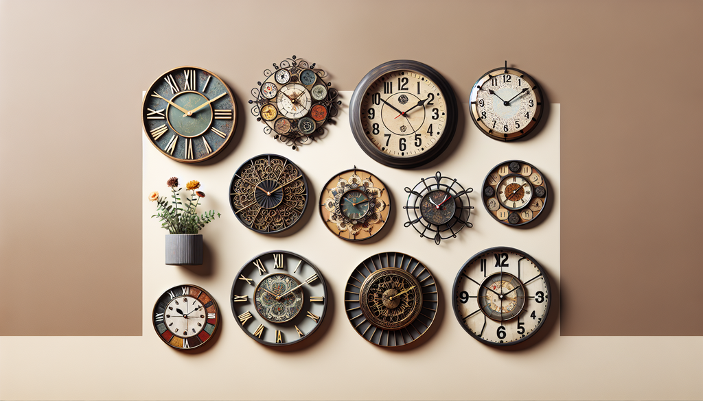 horloge murale originale