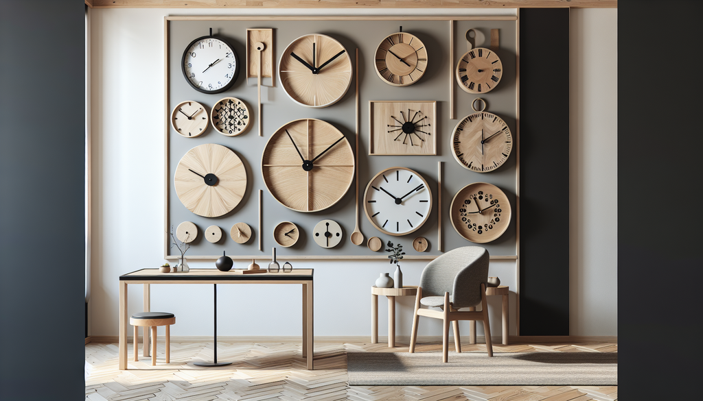 horloges design murales