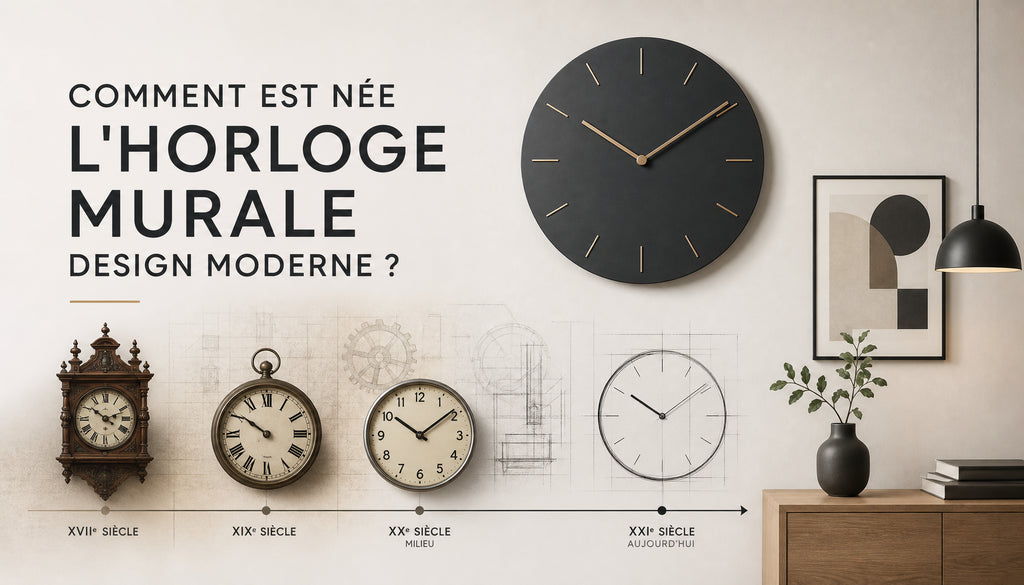 horloge murale design