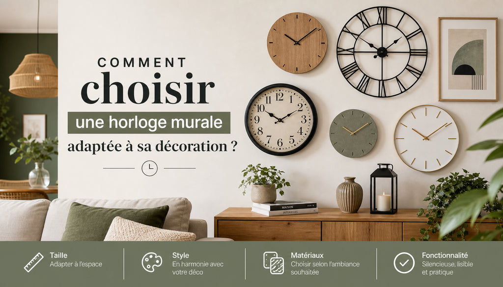 horloge murale design
