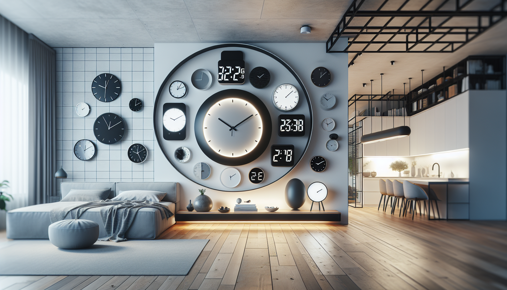 horloge murale numérique