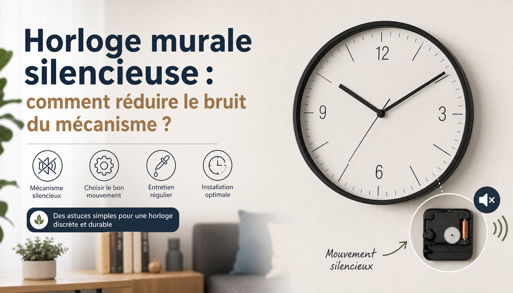 horloge murale mecanisme