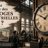 horloge murale industrielle