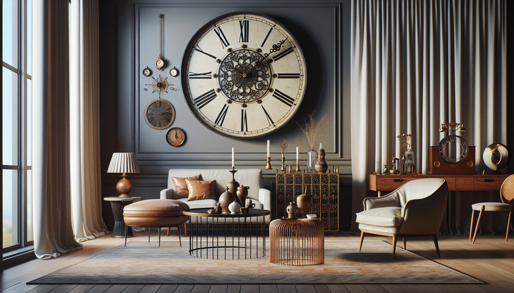 horloge murale vintage