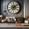 horloge murale vintage