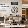 horloge murale design