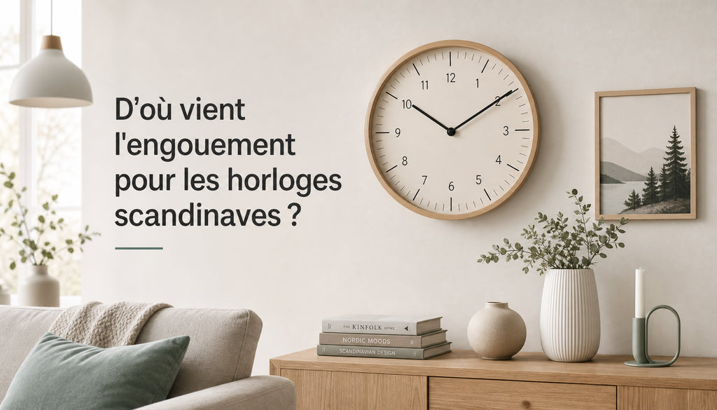 horloges design murales