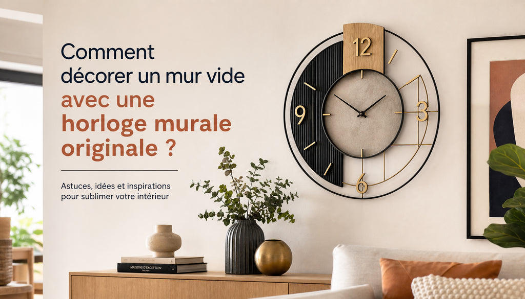 horloge murale originale