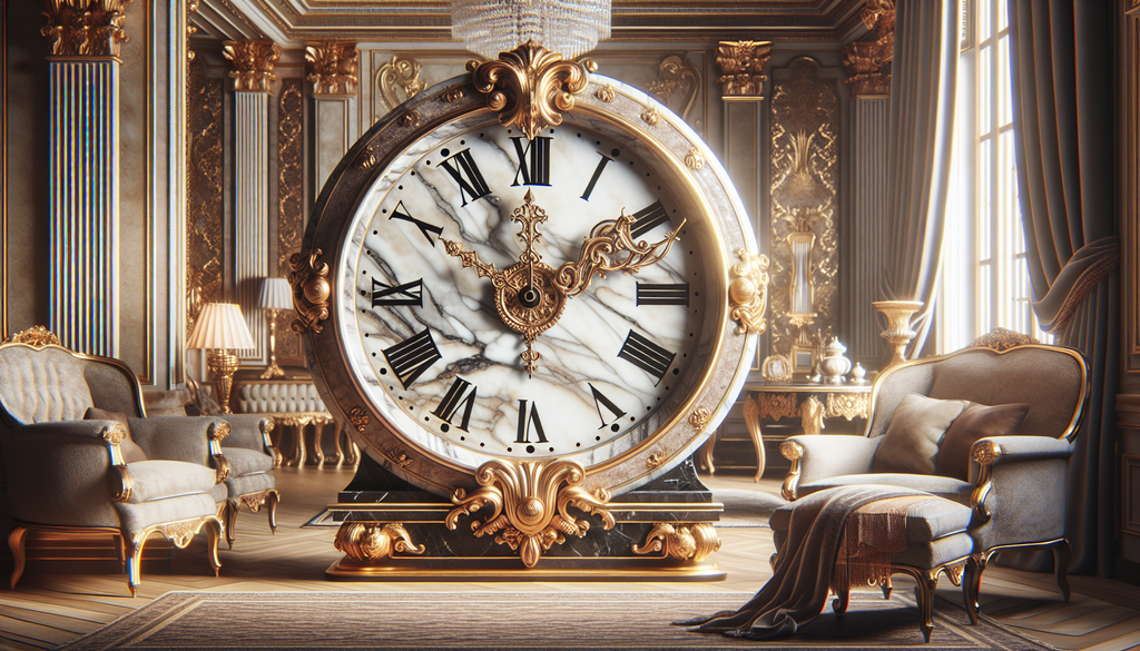 horloge murale design luxe