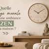 horloge murale design luxe