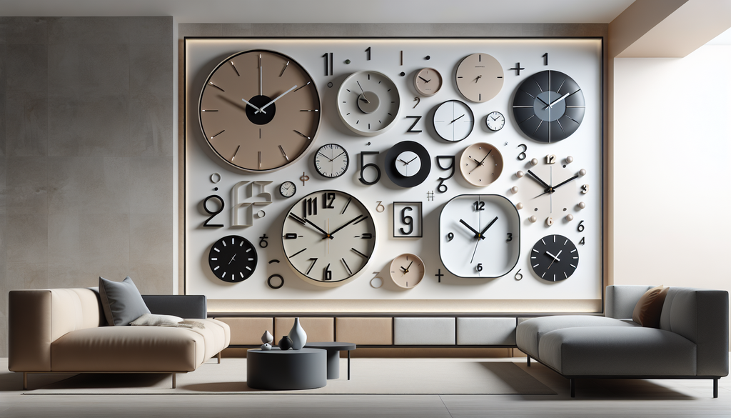 horloge murale design