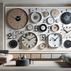 horloge murale design