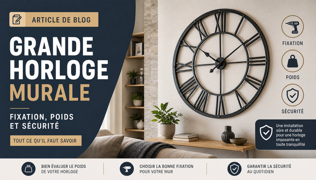 grande horloge murale