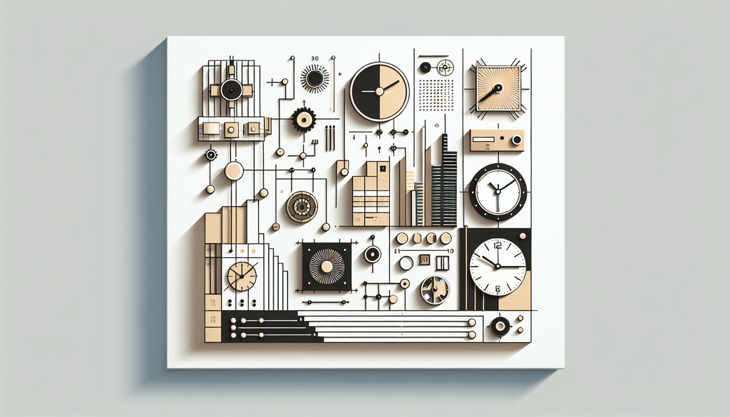 horloges design murales