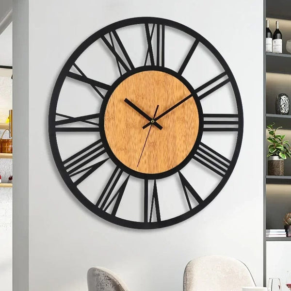 Grande Horloge Chiffres Romains Temps-des-horloges®
