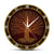 Horloge Murale Arbre de Vie Viking Temps des Horloges