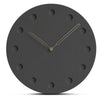 horloge scandinave noir creuse