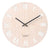 Horloge murale Blanc Ecru Style Scandinave Temps des Horloges