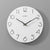 Horloge Murale Blanche Scandinave Moderne Bois Temps des Horloges