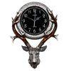 horloge tete de cerf