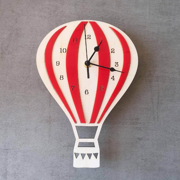 horloge enfant montgolfiere