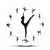 horloge danse