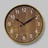 Horloge Murale Design Scandinave Bois Temps des Horloges