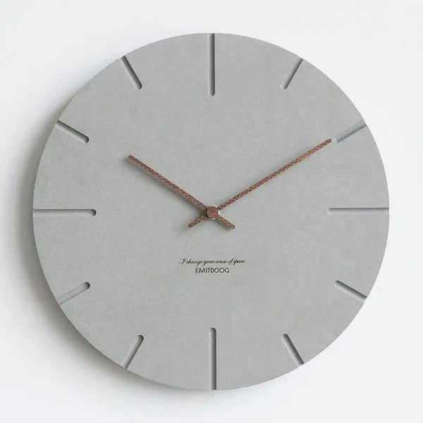 horloge en bois 30 cm