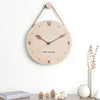 horloge en bois de bouleau