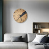 horloge bois design