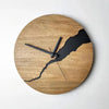 horloge bois design