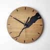 horloge bois design