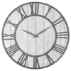 horloge bois metal
