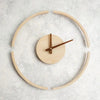 horloge en bois minimaliste