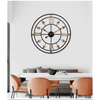 horloge design en metal