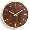 horloge en bois de noyer
