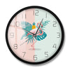 horloge flamant rose