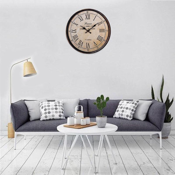 horloge type industriel