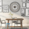 horloge type industrielle