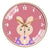 horloge enfant lapin rose