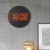 horloge led en bois