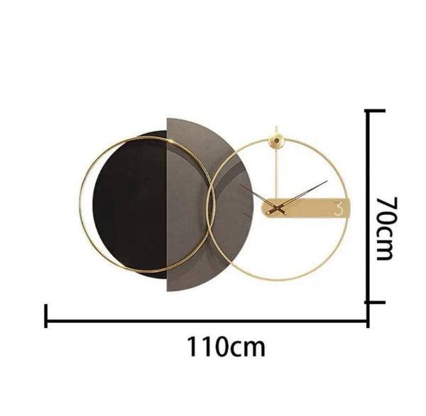 Horloge murale de Luxe - Time Elegance Temps-Des-Horloges.com