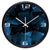horloge moderne bleu 3d