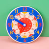 horloge enfant montessori