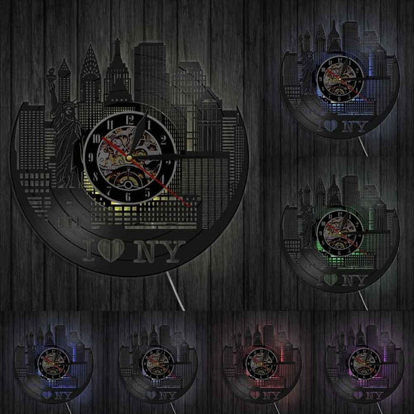 horloge led new york