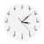 Horloge Murale Originale Blanche Temps des Horloges