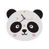 Horloge murale Panda pour enfant Temps des Horloges