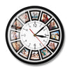 horloge cadre photo ronde
