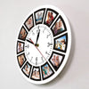 horloge cadre photo ronde